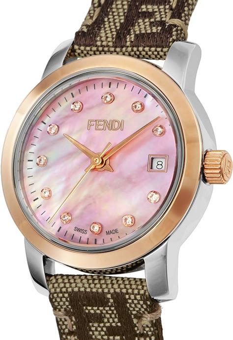 fendi orologio acciaio diamanti|Fendi Orologi da polso .